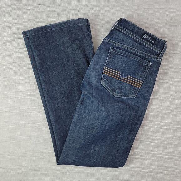 Citizens of Humanity Kelly bootcut low rise denim jeans 27 - Picture 9 of 10